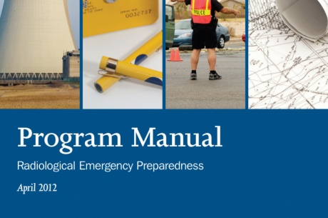 Cover of the updated April 2012 Radiological Emergency Preparedness Program Manual