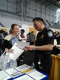 Photo: Supervisory CBP Officer, Howard Cheng, New York Field Operations