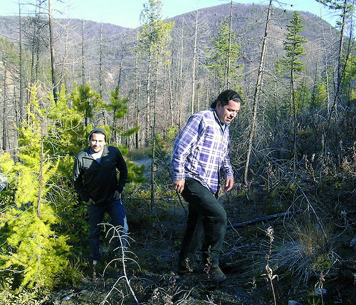 Recruiting Future Forestry Leaders and Scientists. Native American students "Spus" Wilder and Jeromie Gritts are pursuing graduate degrees at the University of Washington's School of Forest Resources, and participating in mentored work and research experiences, through an economic recovery agreement with the Pacific Northwest Research Station.