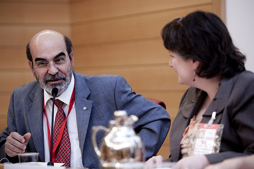 27 June 2011, Rome - FAO's Director-General elect José Graziano Da Silva. A Dialogue on Women in Agriculture: Where to after SOFA? Side event sponsored by the Rome Women's Network co-hosted by the United States and Kenya. FAO Conference, 37th Session. FAO headquarters (Austria Room). Co-Hosted by Ambassador of the United States of America to the UN Agencies in Rome Ertharin Cousin Ambassador of the Republic of Kenya to Italy and Permanent Representative to FAO, IFAD, and WFP Josephine Wangari Gaita. Presentations by: Ambassador Melanne Verveer, Ambassador-at-Large for Global Women's Issues for the United States of America; Dr. Agnes Kalibata Minister of Agriculture of Rwanda; Ann Tutwiler Deputy Director General for Knowledge of the UN Food and Agriculture Organization. Copyright ©FAO. Editorial use only. Photo credit must be given: ©FAO/Alessandra Benedetti