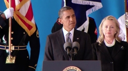 President Obama Speaks at Ceremony for Benghazi Victims