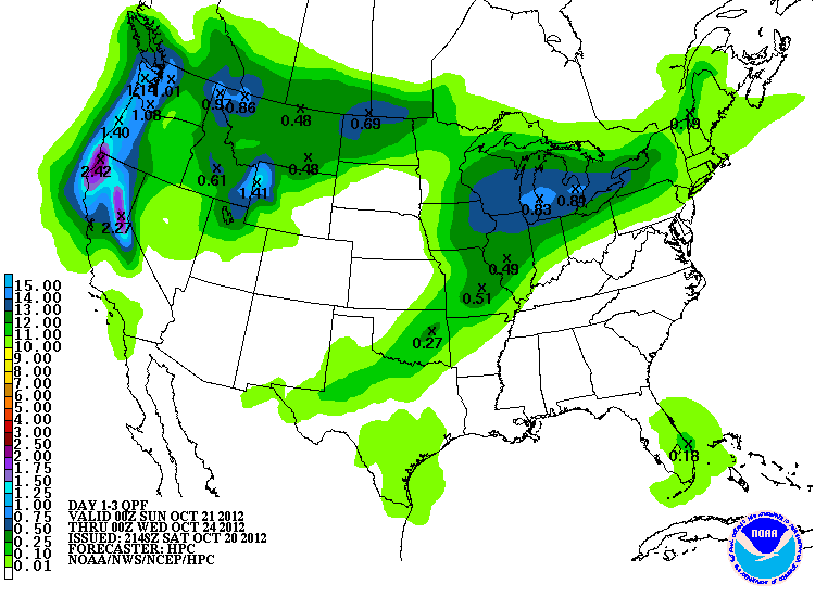 National Hurricane Map