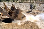 Soldiers Work on Construction Projects in Iraq