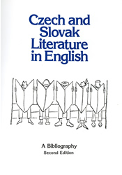 Image of original cover of Czech and Slovak Literature in English