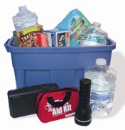 Items in an emergency kit