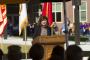 Fitzgerald, acting DoDEA director, speaks at Shughart Schools dedication