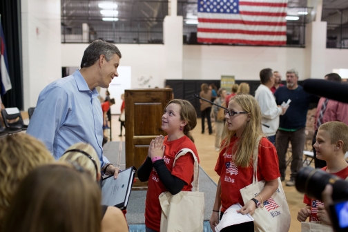 Secretary Duncan with Students at Constitution Day