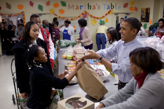 First Family at Martha’s Table