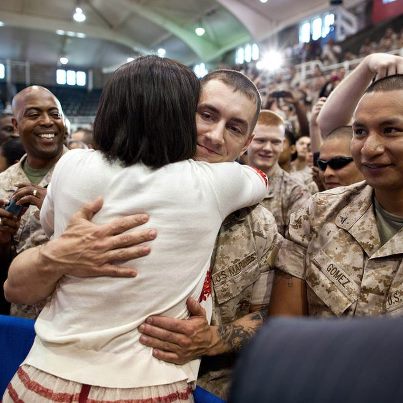 Photo: A simple act of kindness can mean so much. Say thanks to a military family today: http://wh.gov/joiningforces/message