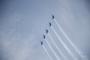 US Navy Blue Angels enter Baltimore Harbor