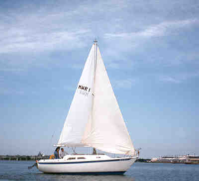 Photo of Rainbow Sailboat