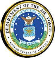 Department of the Air Force Retiree Activities Program Seal