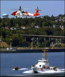 Coast Guard Equipment in Puget Sound