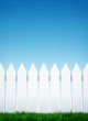 Picture of picket fence