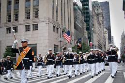 2nd MAW Band ignites Columbus Day festivities in New York City