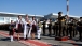 Official Greeters Await the Arrival of Vice President Joe Biden and Dr. Jill Biden in Chisinau, Moldova