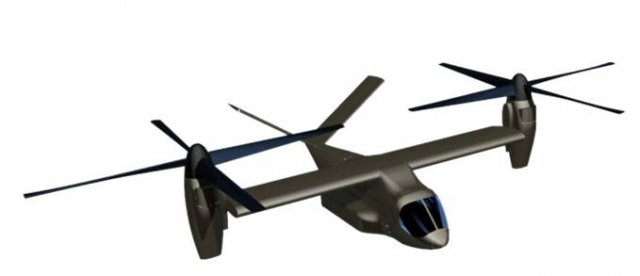 Conceptual graphic illustration of a potential future Joint Multi-Role configuration for the next-generation helicopter.