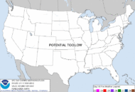 Current Day 3-8 Forest Fire Forecast