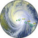 image of Hurricane Iniki over Kaua'i