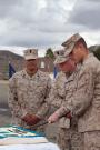 1st Marine Division Sailors celebrate 237th Navy birthday with hike, cake cutting ceremony