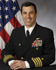 Portrait of Captain Anthony T. Calandra, USN