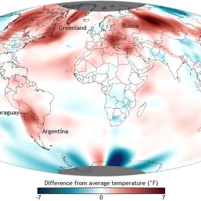 Photo: September 2012 tied with September 2005 as the warmest September worldwide since record keeping began in 1880. Which countries saw warmer-than-average temperatures? Check out our global map online: http://1.usa.gov/RtupAd