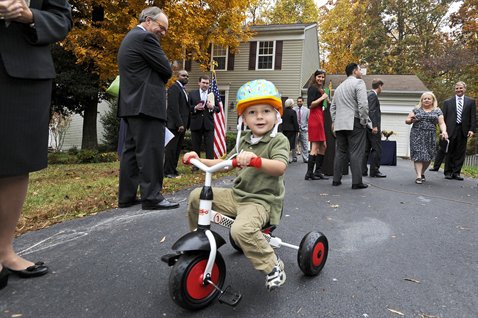 Photo: A BOY'S NEW HOME