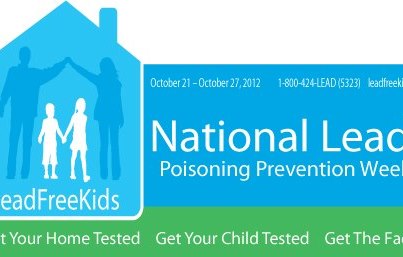 Photo: National Lead Poisoning Prevention Week is October 21-27, 2012. Lead poisoning is entirely preventable. The key is stopping children from coming into contact with lead and treating children who have been poisoned by lead. Learn more about preventing childhood lead exposure. http://go.usa.gov/YEx9