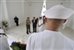 Defense Secretary Leon E. Panetta listens to the story of the Pearl Harbor attack told  by National Park Service Ranger Daniel Martinez, left, and Navy Adm. Cecil D. Haney, right, as he visits the USS Arizona Memorial in Pearl Harbor, Hawaii, March 9, 2012. DOD Photo by Glenn Fawcett