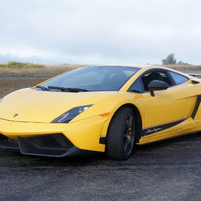 Photo: The Lamborghini Gallardo LP 570-4 Superleggera takes advantage of carbon fiber to shed 154 pounds, while getting 10 more horsepower than the standard Gallardo. 

And we got to run it on a closed course. Check it out: http://cnet.co/S0hkPh