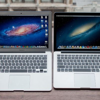 Photo: Here's how the 13" MacBook Air and the new 13" MacBook Pro with Retina display compare: http://cnet.co/Sufy9M