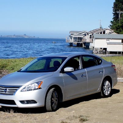 Photo: Nissan's latest generation of its compact car features a new navigation system with a database hosted by Google: http://cnet.co/R1TB09