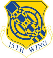 15th Wing Shield