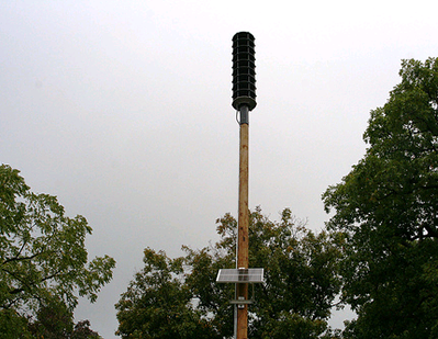 image of outdoor warning siren