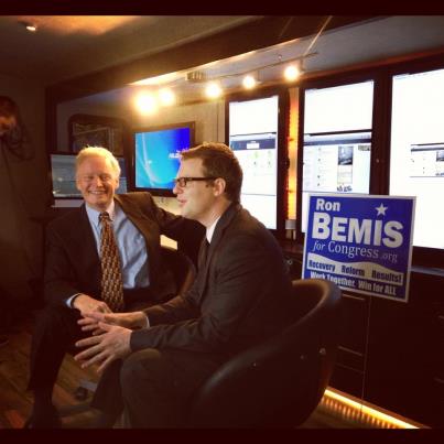 Photo: In Seattle with Ron Bemis for Congress!