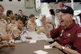 Candy Bomber Col. Gail Halverson