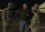 Sergeant major, commandant of Marine Corps arrive aboard MCAS Miramar