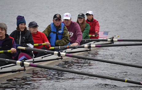 photo of rowers