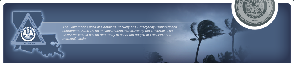 Since 1990, the Governor’s Office of Homeland Security & Emgergency Preparedness has coordinated several hundred State Disaster Declarations authorized under the Governor's signature. The GOHSEP staff is poised and ready to serve the people of Louisiana at a moment’s notice.