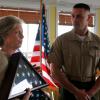 Marine awarded for outstanding role in local community [Image 1 of 2]