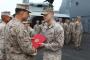 24th MEU promotes Marines on the USS Iwo Jima