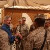 Secretary Mabus visits Marines, sailors in Helmand [Image 3 of 3]