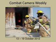 Combat Camera Weekly - Afghanistan - 22.10.2012