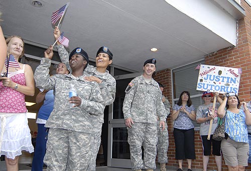 deployment homecoming celebration