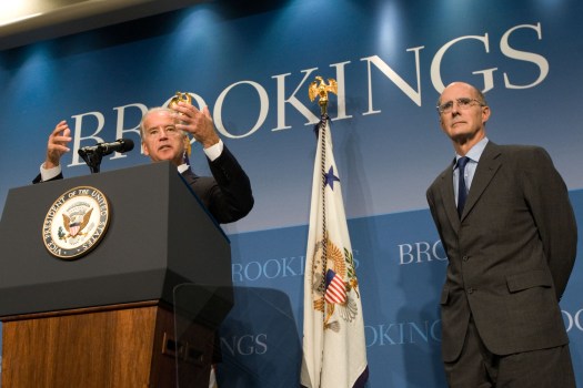 Vice President Biden takes a question.