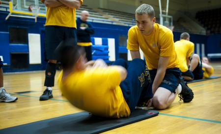 USS John C. Stennis sailors exercise