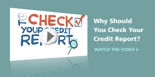 Why should you check your credit report? Watch the video