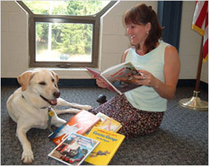 paws reading program