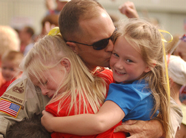 Photo Courtesy of U.S. Army - by Department of Defense June 16, 2004 - care packages for troops.