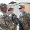 CSM Capel recognizes 7 Rakkasans during visit to FOB Salerno [Image 3 of 7]